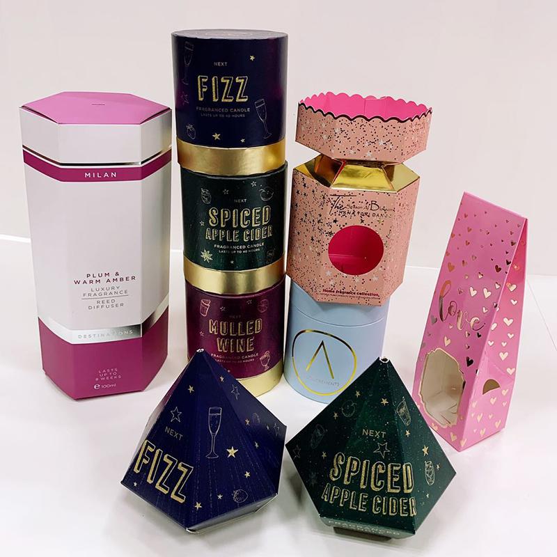安丘化妆品包装盒、异形包装盒、异形礼盒、异形纸盒定制印刷